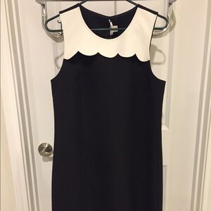 Factory Scalloped Bodice Dress